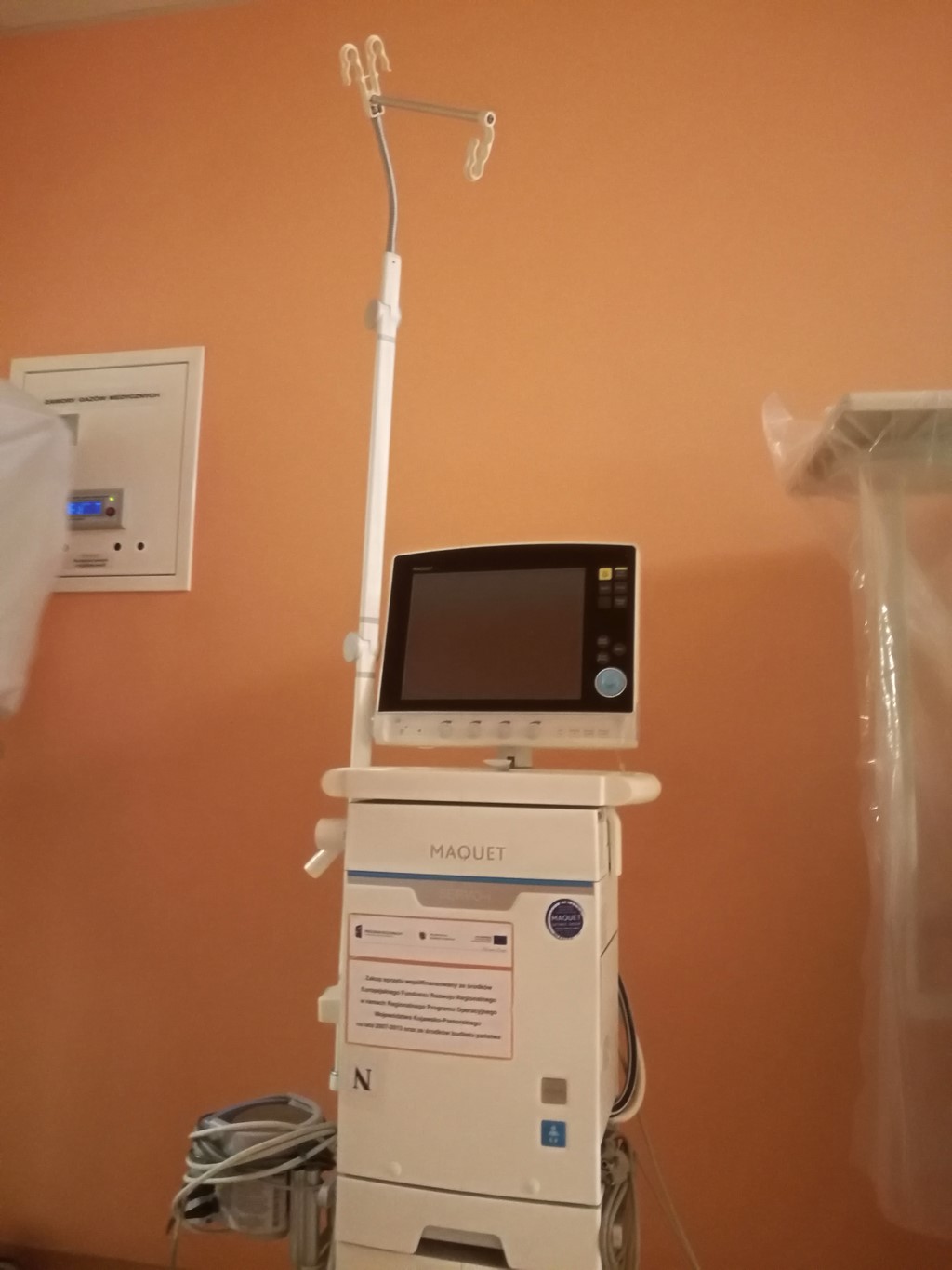 Respirator z synchronizacją oddechu