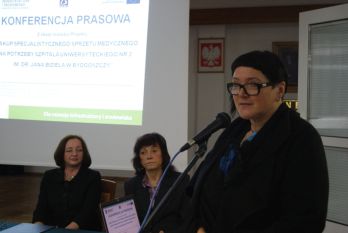 Konferencja Prasowa z okazji realizacji projektu współfinansowanego przez Unię Europejską ze środków Europejskiego Funduszu Rozwoju Regionalnego