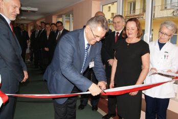 Uroczyste otwarcie Pracowni Hemodynamiki i Angiografii Kliniki Kardiologii oraz zmodernizowanych pomieszczeń Kliniki Położnictwa, Chorób Kobiecych