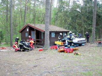 Ćwiczenia Ratowniczne Krówka Leśna