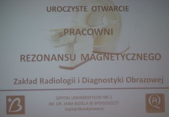 Otwarcie pracowni Rezonansu Magnetycznego.