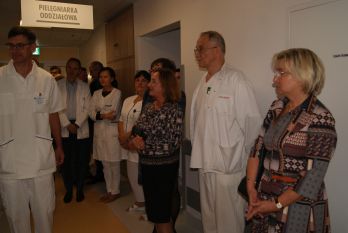 Uroczyste otwarcie nowo wyremontowanej Kliniki Ortopedii i Traumatologii Narządu Ruchu z Pododdziałem Reumoortopedii