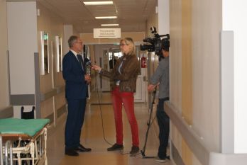 Uroczyste otwarcie nowo wyremontowanej Kliniki Ortopedii i Traumatologii Narządu Ruchu z Pododdziałem Reumoortopedii